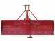 Cuchilla niveladora para tractor GeoTech DL200 giratoria de 360&deg; y brazo orientable