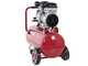 GeoTech S-AC 50-10-15C - Compresor de aire el&eacute;ctrico silencioso 50 l sin aceite - motor 1.5 HP