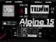 Telwin Alpine 15 - Cargador de bater&iacute;a - bater&iacute;a WET con tensi&oacute;n 12/24V - monof&aacute;sico