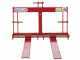GeoTech D700 - Horquillas portapalets para tractor - Cargador trasero - Capacidad 700 Kg