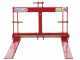 GeoTech D700 - Horquillas portapalets para tractor - Cargador trasero - Capacidad 700 Kg