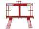 GeoTech D700 - Horquillas portapalets para tractor - Cargador trasero - Capacidad 700 Kg