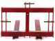 GeoTech D700 - Horquillas portapalets para tractor - Cargador trasero - Capacidad 700 Kg