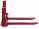 GeoTech D700 - Horquillas portapalets para tractor - Cargador trasero - Capacidad 700 Kg