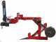 GeoTech DP16 - Arado monosurco para tractor con reja corta - Para tractores con enganche de tres puntos