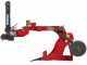Arado monosurco para tractor Geotech DP20 con estructura reforzada