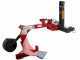 Arado monosurco para tractor Geotech DP20 con estructura reforzada