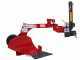 Arado monosurco para tractor Geotech DP20 con estructura reforzada