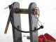 Arado monosurco para tractor Geotech DP20 con estructura reforzada
