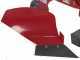 Arado monosurco para tractor Geotech DP20 con estructura reforzada