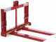 GeoTech D300 - Horquillas portapalets para tractor - Cargador trasero - Capacidad 300 Kg