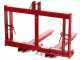 GeoTech D300 - Horquillas portapalets para tractor - Cargador trasero - Capacidad 300 Kg