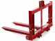 GeoTech D300 - Horquillas portapalets para tractor - Cargador trasero - Capacidad 300 Kg
