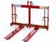 GeoTech D300 - Horquillas portapalets para tractor - Cargador trasero - Capacidad 300 Kg
