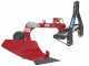 GeoTech DP35 - Arado monosurco - Desplazamiento manual por tornillo - Para tractores con enganche de tres puntos