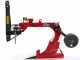GeoTech DP35 - Arado monosurco - Desplazamiento manual por tornillo - Para tractores con enganche de tres puntos
