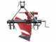 GeoTech DP35 - Arado monosurco - Desplazamiento manual por tornillo - Para tractores con enganche de tres puntos