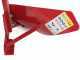GeoTech DP35 - Arado monosurco - Desplazamiento manual por tornillo - Para tractores con enganche de tres puntos
