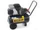 Nuair Sil Air 244/24 - Compresor de aire el&eacute;ctrico monof&aacute;sico silencioso, sin aceite - Motor 1.5 HP - 24 L