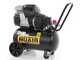 Nuair Sil Air 244/24 - Compresor de aire el&eacute;ctrico monof&aacute;sico silencioso, sin aceite - Motor 1.5 HP - 24 L