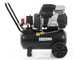 Nuair Sil Air 244/24 - Compresor de aire el&eacute;ctrico monof&aacute;sico silencioso, sin aceite - Motor 1.5 HP - 24 L