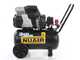 Nuair Sil Air 244/24 - Compresor de aire el&eacute;ctrico monof&aacute;sico silencioso, sin aceite - Motor 1.5 HP - 24 L