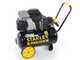Stanley Sil Air 244/24 - Compresor de aire el&eacute;ctrico monof&aacute;sico silencioso, sin aceite - Motor 1.5 HP - 24 L