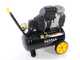 Stanley Sil Air 244/24 - Compresor de aire el&eacute;ctrico monof&aacute;sico silencioso, sin aceite - Motor 1.5 HP - 24 L