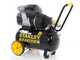 Stanley Sil Air 244/24 - Compresor de aire el&eacute;ctrico monof&aacute;sico silencioso, sin aceite - Motor 1.5 HP - 24 L