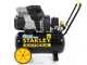 Stanley Sil Air 244/24 - Compresor de aire el&eacute;ctrico monof&aacute;sico silencioso, sin aceite - Motor 1.5 HP - 24 L