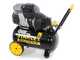 Stanley Sil Air 244/24 - Compresor de aire el&eacute;ctrico monof&aacute;sico silencioso, sin aceite - Motor 1.5 HP - 24 L