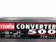 Telwin Converter 500 -Transformador de corriente inverter da 12V DC a 230V AC - potencia 500 W