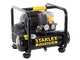 Stanley Vento Rollcage OL244/6 PCM - Compresor de aire el&eacute;ctrico monof&aacute;sico silencioso, sin aceite - Motor 1.5 HP - 6 L