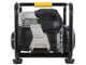 Stanley Vento Rollcage OL244/6 PCM - Compresor de aire el&eacute;ctrico monof&aacute;sico silencioso, sin aceite - Motor 1.5 HP - 6 L