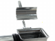 Agrieuro Premium Line Basic Silver - Rallador el&eacute;ctrico de mesa - Aluminio fundido a presi&oacute;n - 250W