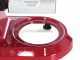 Premium Line Basic Red Vintage - Rallador el&eacute;ctrico de mesa - Aluminio fundido a presi&oacute;n - 350W