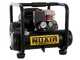 Nuair SIL 244/6 - Compresor de aire el&eacute;ctrico port&aacute;til monof&aacute;sico silencioso, sin aceite - Motor 1.5 HP - 6 L