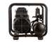 Nuair SIL 244/6 - Compresor de aire el&eacute;ctrico port&aacute;til monof&aacute;sico silencioso, sin aceite - Motor 1.5 HP - 6 L