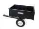 Remolque abatible para tractor cortac&eacute;sped de metal GeoTech TC3080D caj&oacute;n cm 97x76 (h 33 cm)