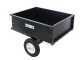 Remolque abatible para tractor cortac&eacute;sped de metal GeoTech TC3080D caj&oacute;n cm 97x76 (h 33 cm)