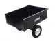 Remolque abatible para tractor cortac&eacute;sped de metal GeoTech TC3080D caj&oacute;n cm 97x76 (h 33 cm)