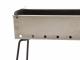 Cruccolini Inox 75 cm -Barbacoa de carb&oacute;n para pinchos