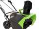 Greenworks GD40ST - Quitanieves de bater&iacute;a - BATER&Iacute;A Y CARGADOR NO EST&Aacute;N INCLUIDOS