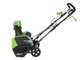 Greenworks GD40ST - Quitanieves de bater&iacute;a - BATER&Iacute;A Y CARGADOR NO EST&Aacute;N INCLUIDOS