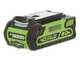 Cortasetos el&eacute;ctrico a bater&iacute;a Greenworks G40HT 40V - cuchilla de 61 cm - Bater&iacute;a 2A 40V