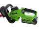 Cortasetos el&eacute;ctrico a bater&iacute;a Greenworks G40HT 40V - cuchilla de 61 cm - Bater&iacute;a 2A 40V