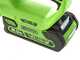 Cortasetos el&eacute;ctrico a bater&iacute;a Greenworks G40HT 40V - cuchilla de 61 cm - Bater&iacute;a 2A 40V