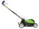 PROMO Cortac&eacute;sped el&eacute;ctrico de bater&iacute;a Greenworks G40LM41 40V - cm 41 - Bater&iacute;a 4 Ah