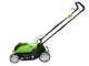 PROMO Cortac&eacute;sped el&eacute;ctrico de bater&iacute;a Greenworks G40LM41 40V - cm 41 - Bater&iacute;a 4 Ah