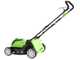 PROMO Cortac&eacute;sped el&eacute;ctrico de bater&iacute;a Greenworks G40LM41 40V - cm 41 - Bater&iacute;a 4 Ah